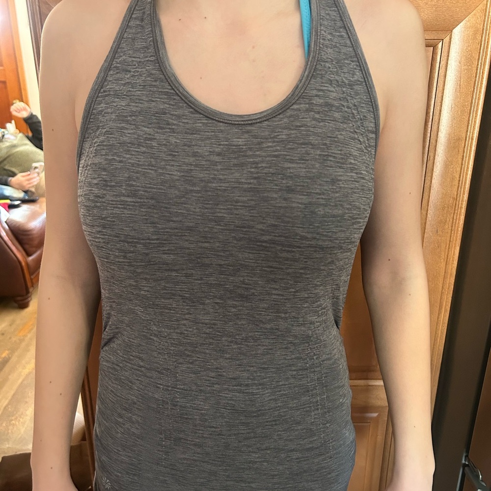 Athleta Tank top Charcoal Performance Top XS